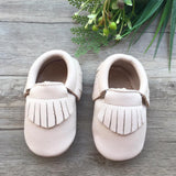 Classic Birch Leather Moccasins