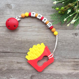 Personalized French Fries Teether