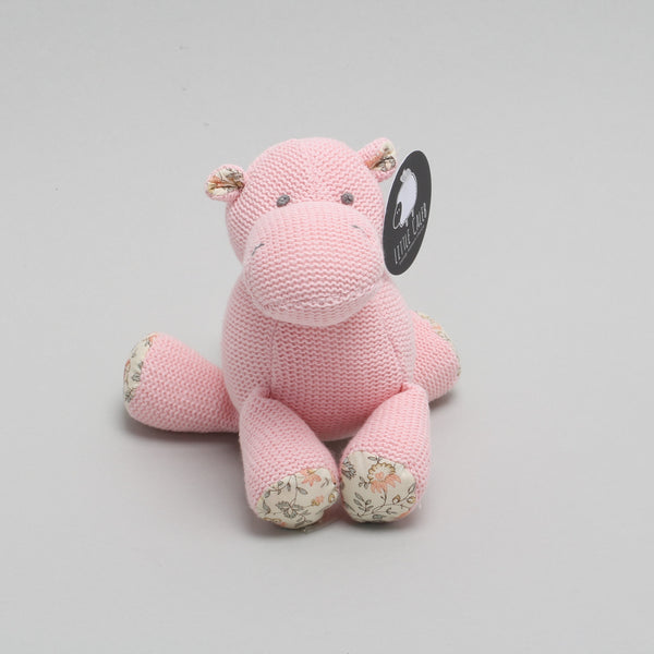 Organic Knit Doll - Hippo