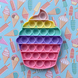 Cupcake Pop It Fidget Toy