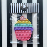Cupcake Pop It Fidget Toy