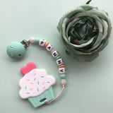 Personalized Cupcake Teether