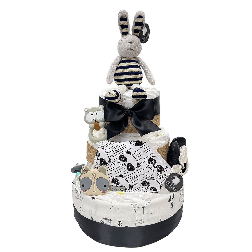 Diaper Tower Cake Tier Diaper Cake Cool Little Caleb - Main Image