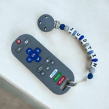 Personalized Remote Teether (Grey)