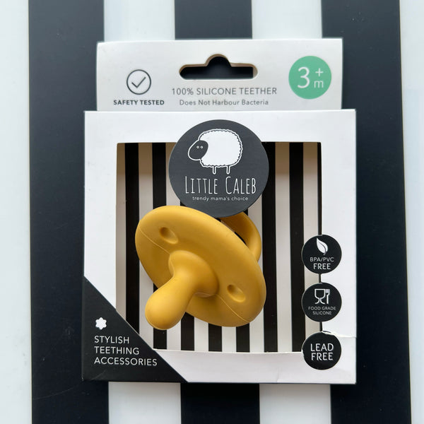 Silicone Soothing Pacifier (Mango)