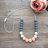 Adult Teething Necklace - Juliet (Blush)