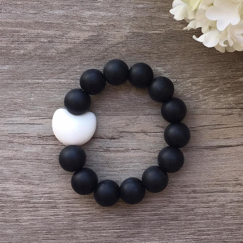 Kids Teething Bracelet - Amelia (Black)