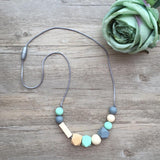 Adult Teething Necklace - Lucille (Mint)