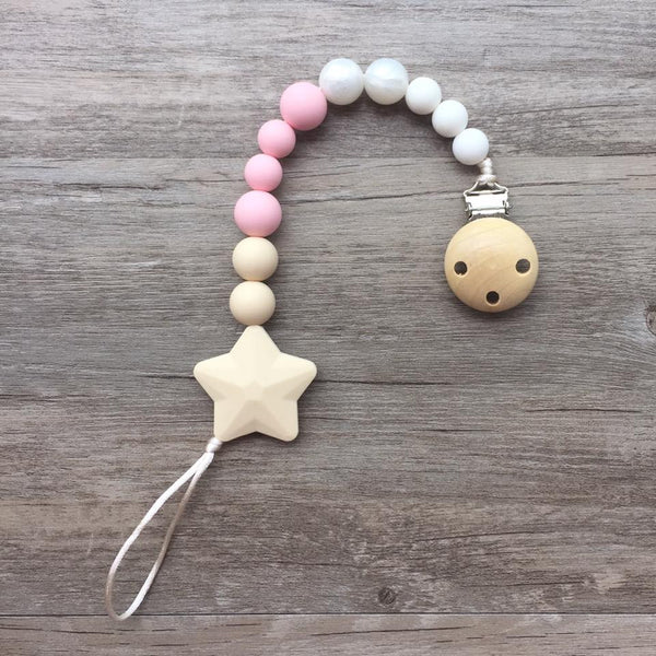 Star Pacifier Clip