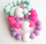 Kids Teething Bracelet - Amelia (Mint)