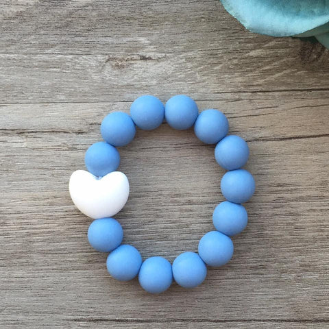 Kids Teething Bracelet - Amelia (Blue)