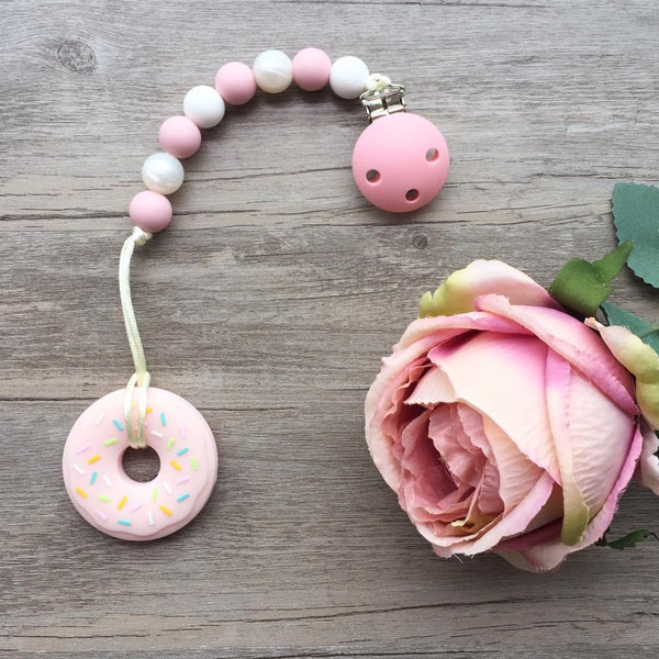 Donut Teether (Pink)