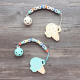 Personalized Ice Cream Teether (Mint)