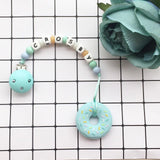 Personalized Donut Teether (Blue)