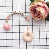 Personalized Donut Teether (Pink)