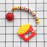 Personalized French Fries Teether