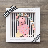 Personalized Ice Cream Teether (Strawberry)