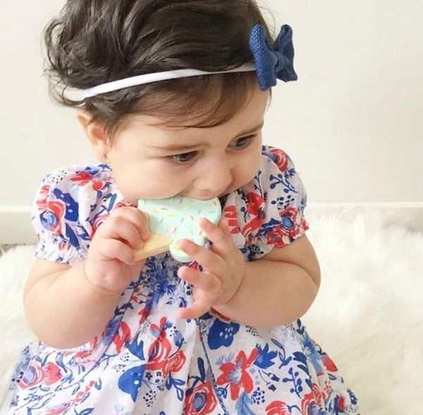 Ice Cream Teether (Mint)