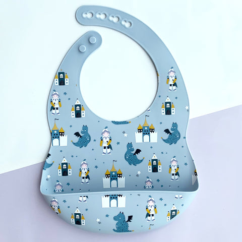 Castle Silicone Bib