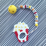 Personalized Popcorn Teether