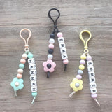 Little Daisy Personalized Key Chain