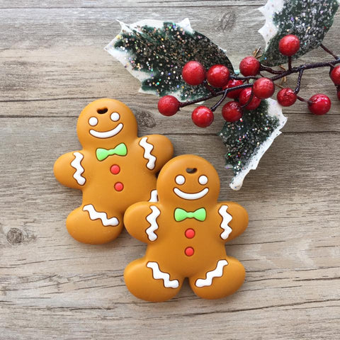 Christmas Gingerbread Man Teething Toy (Limited Edition)