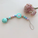 Daisy Pacifier Clip