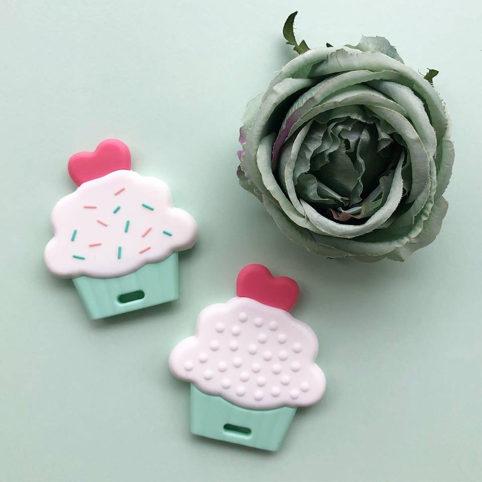 Cupcake Teething Toy | Little Caleb Cupcake Teething Toy | Little Caleb