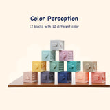 Baby Silicone Building Blocks (Set of 12pcs)