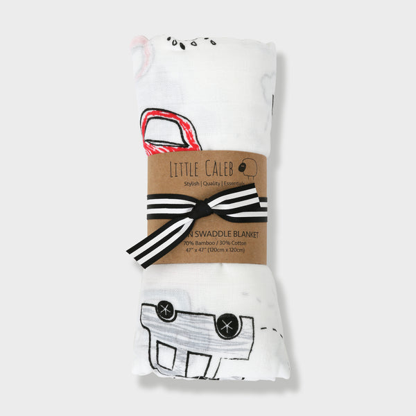 Car Muslin Swaddle
