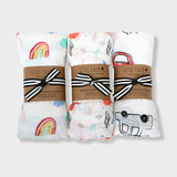 Rainbow Sky Muslin Swaddle