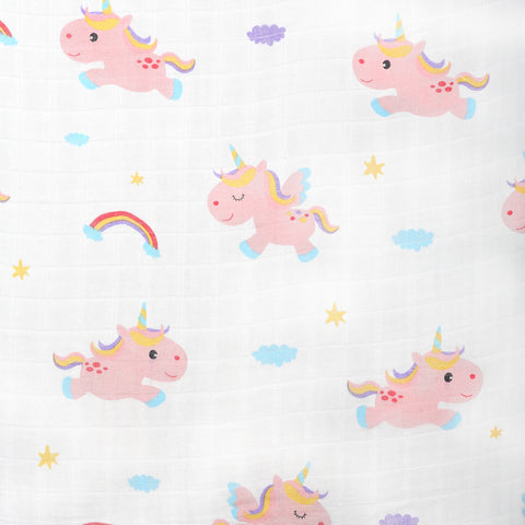 Unicorn Muslin Swaddle