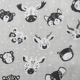 Woodland Critters Muslin Swaddle