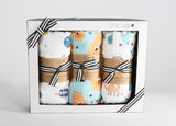 Set of 3 Muslin Swaddle Gift Set - Blue (Value HKD 540)