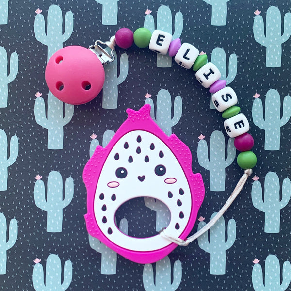 Personalized Dragon Fruit Teether
