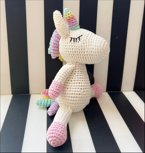 CROCHET DOLL - UNICORN
