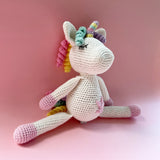 CROCHET DOLL - UNICORN