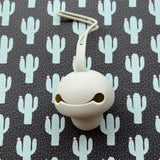 Silicone Mushroom Shaped Pacifier Holder Case (Stone Grey)