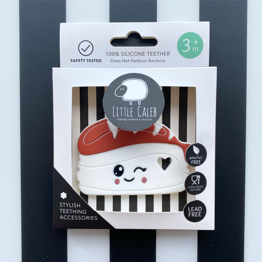 Ebi Sushi Teething Toy Little Caleb - Main Image