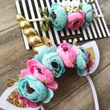 Floral Bloom Headband (Tropical)