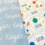 Personalized Swaddle -Rocket Space(15-20 days)