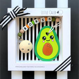 PERSONALIZED AVOCADO TEETHER