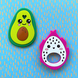 PERSONALIZED AVOCADO TEETHER