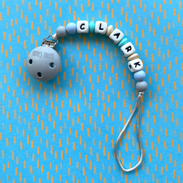 Classic Personalized Pacifier Clip