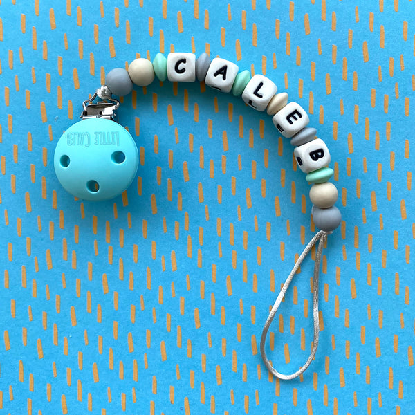 Classic Personalized Pacifier Clip