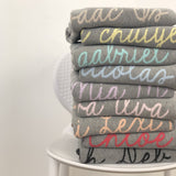 Personalized Blanket (Light Grey Background) 25-30 days