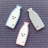 Milk Bottle Teething Toy (3 colors)
