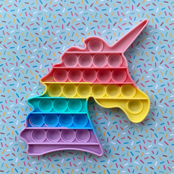Unicorn Pop It Fidget Toy