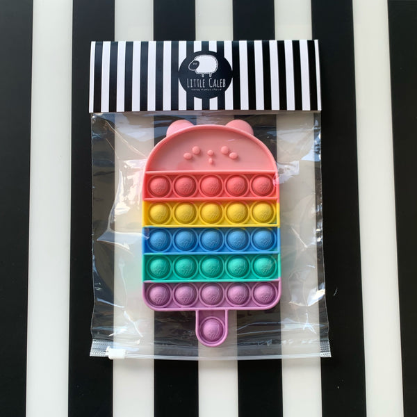 Ice Cream Pop It Fidget Toy