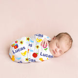 Personalized Swaddle -            Fun Toys(15-20 days)